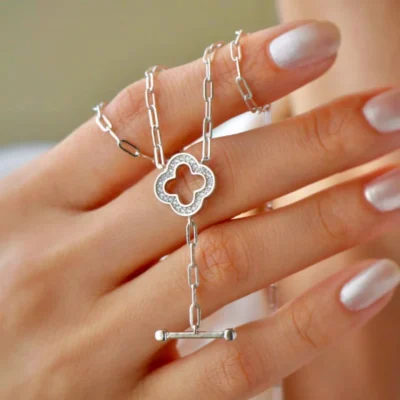 گردنبند نقره زنانه