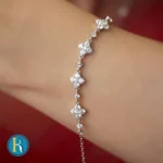 دستبند نقره ونکلیف
