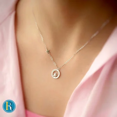 گردنبند نقره ستاره