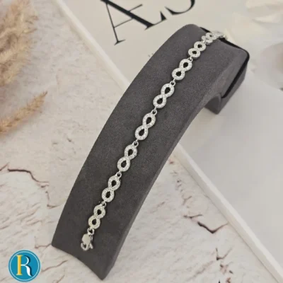 دستبند نقره بی نهایت