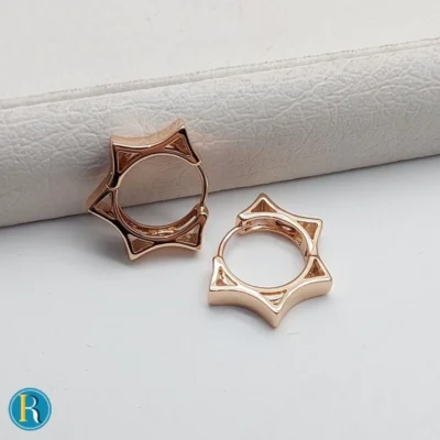 گوشواره حلقه ای طرح خورشید